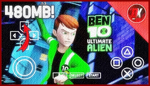 Ben 10 Ultimate Alien Cosmic Destruction Ppsspp download Highly Compressed